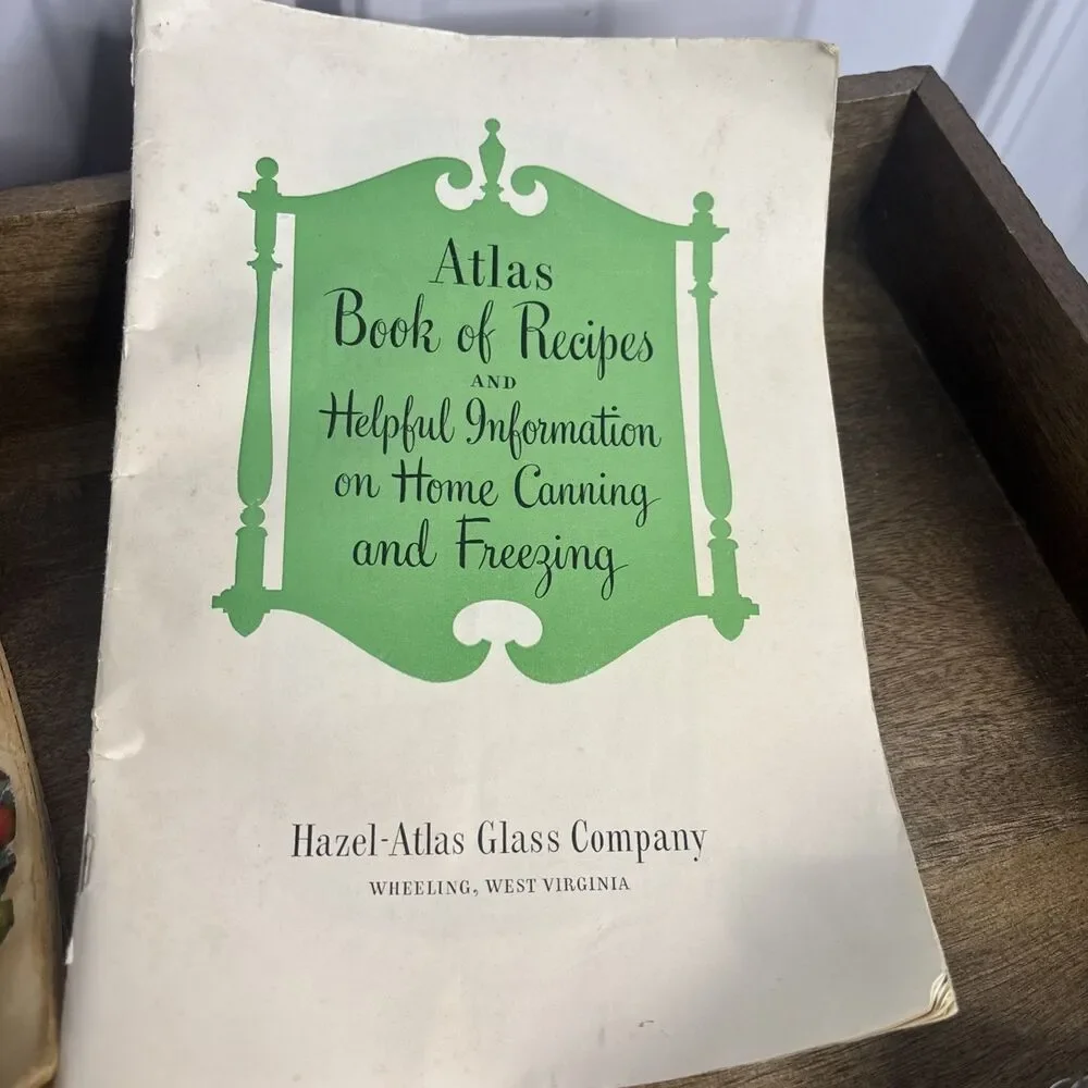 Vintage Canning Booklets-Ball And Hazel-Atlas Company